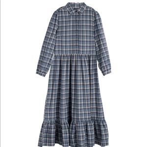 Maisonette Me Flannel Shirt Dress NWOT